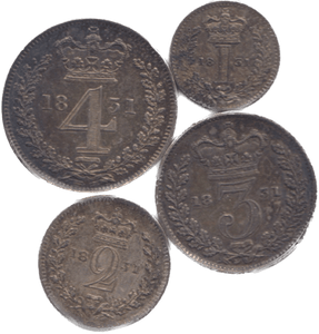 1831 MAUNDY SET WILLIAM IV - Maundy Set - Cambridgeshire Coins