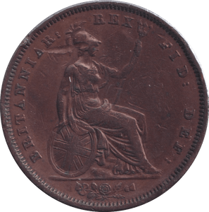 1831 PENNY ( FINE ) - PENNY - Cambridgeshire Coins