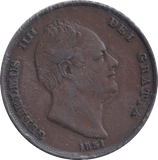 1831 PENNY ( GF ) - Penny - Cambridgeshire Coins