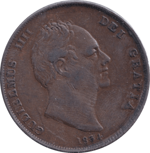 1831 PENNY ( GVF ) - Penny - Cambridgeshire Coins