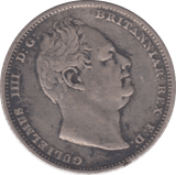 1831 SIXPENCE ( GF ) 2 - Sixpence - Cambridgeshire Coins
