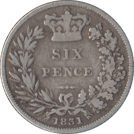 1831 SIXPENCE ( GF ) - Sixpence - Cambridgeshire Coins