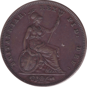 1831 PENNY ( EF ) - Penny - Cambridgeshire Coins