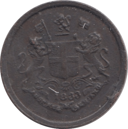 1833 1/12 ANNA EAST INDIA - WORLD COINS - Cambridgeshire Coins