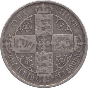 1833 FLORIN ( FINE ) - FLORIN - Cambridgeshire Coins