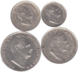 1833 MAUNDY SET WILLIAM IIII - Maundy Set - Cambridgeshire Coins