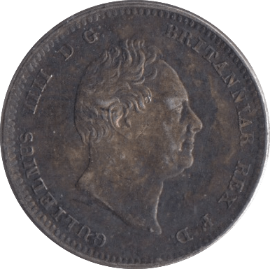 1833 MAUNDY THREEPENCE ( GVF ) 1 - MAUNDY THREEPENCE - Cambridgeshire Coins