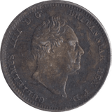 1833 MAUNDY THREEPENCE ( GVF ) 1 - MAUNDY THREEPENCE - Cambridgeshire Coins