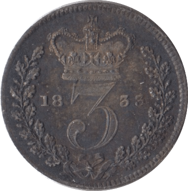 1833 MAUNDY THREEPENCE ( GVF ) 1 - MAUNDY THREEPENCE - Cambridgeshire Coins