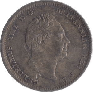 1833 MAUNDY THREEPENCE ( GVF ) 2 - MAUNDY THREEPENCE - Cambridgeshire Coins