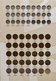 1834 - 1970 THREEPENCE COIN COLLECTORS ALBUM - Coin Album - Cambridgeshire Coins