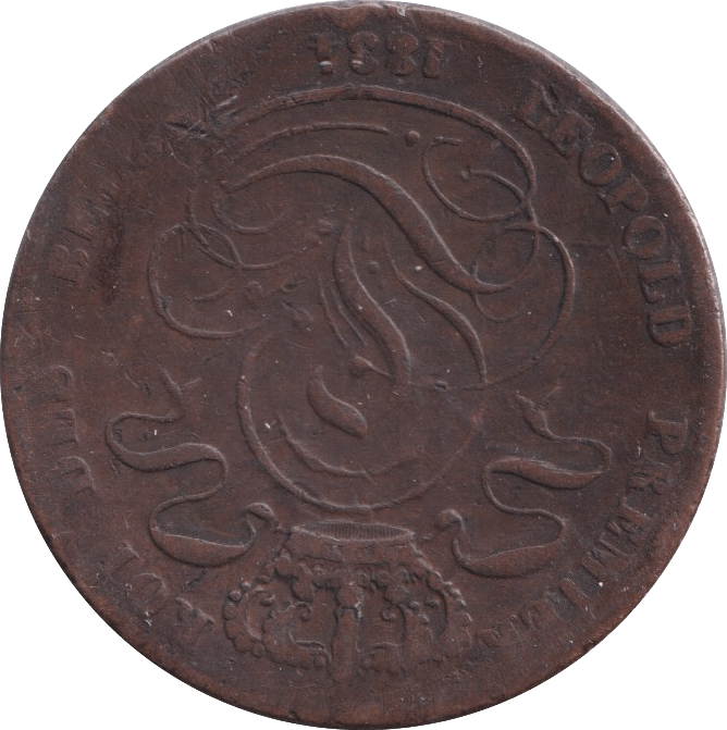 1834 5 CENTS BELGIUM - WORLD COINS - Cambridgeshire Coins