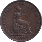 1834 FARTHING ( VF ) - Farthing - Cambridgeshire Coins