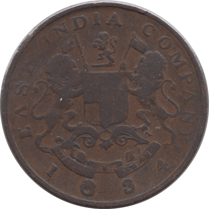 1834 HALF ANNA EAST INDIA COMPANY - WORLD COINS - Cambridgeshire Coins