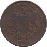 1834 HALF ANNA EAST INDIA COMPANY - WORLD COINS - Cambridgeshire Coins