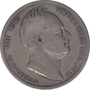 1834 HALFCROWN ( FINE ) 2 - Halfcrown - Cambridgeshire Coins