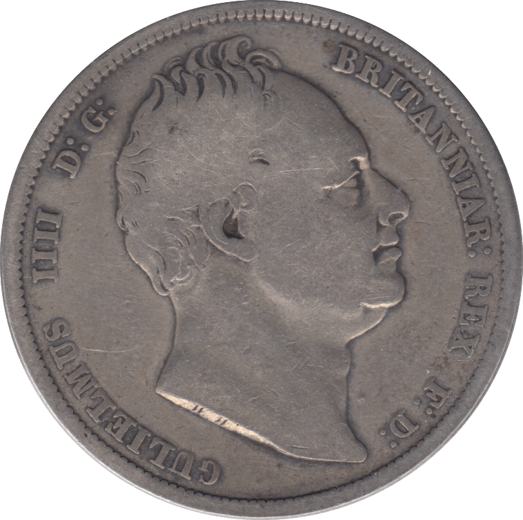 1834 HALFCROWN ( FINE ) 2 - Halfcrown - Cambridgeshire Coins