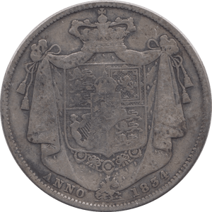 1834 HALFCROWN ( FINE ) 2 - Halfcrown - Cambridgeshire Coins