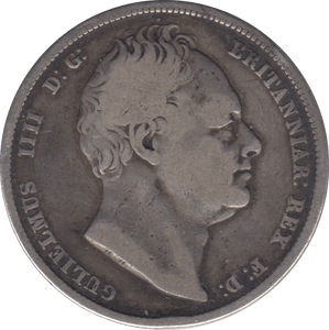 1834 HALFCROWN ( FINE ) 8 - Halfcrown - Cambridgeshire Coins