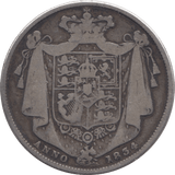 1834 HALFCROWN ( FINE ) 8 - Halfcrown - Cambridgeshire Coins