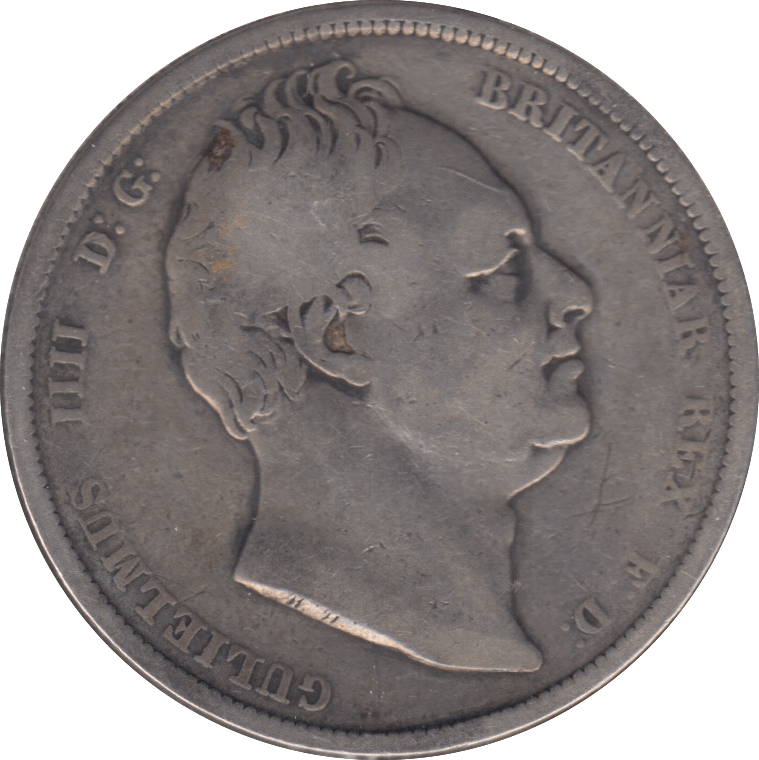 1834 HALFCROWN ( FINE ) - Halfcrown - Cambridgeshire Coins