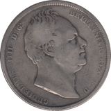 1834 HALFCROWN ( FINE ) - Halfcrown - Cambridgeshire Coins