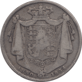 1834 HALFCROWN ( FINE ) - Halfcrown - Cambridgeshire Coins