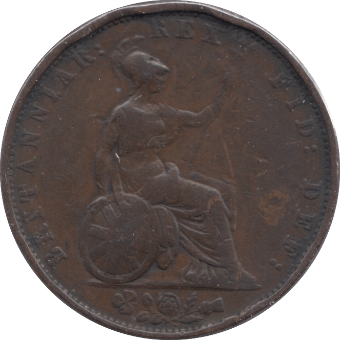 1834 HALFPENNY ( FINE ) - Halfpenny - Cambridgeshire Coins