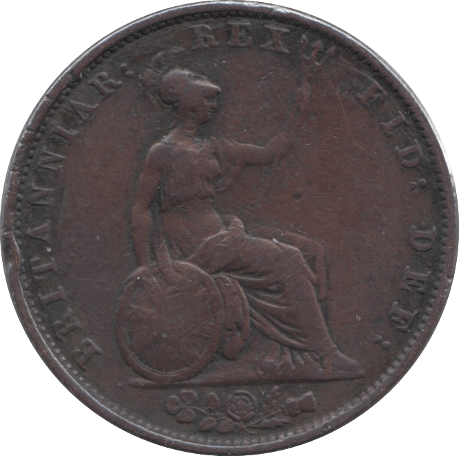 1834 HALFPENNY ( GF ) - Halfpenny - Cambridgeshire Coins