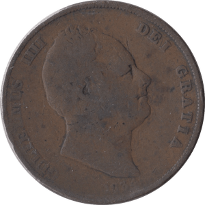 1834 PENNY ( FAIR ) - Penny - Cambridgeshire Coins