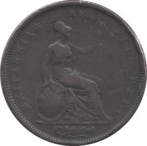 1834 PENNY ( FINE ) - Penny - Cambridgeshire Coins