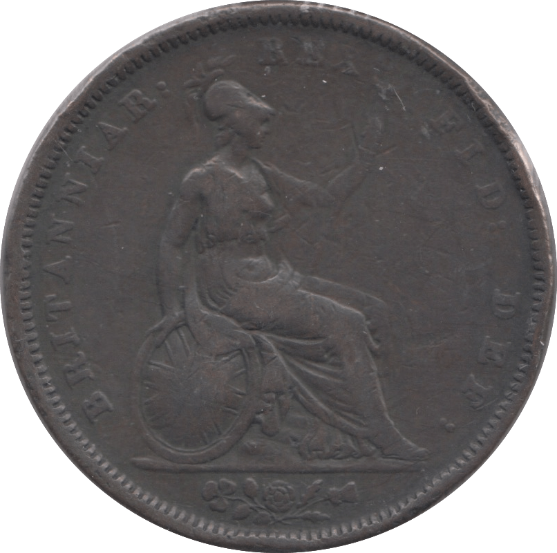 1834 PENNY ( FINE ) - Penny - Cambridgeshire Coins