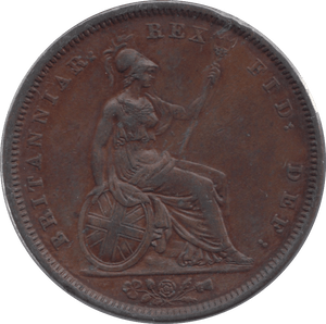 1834 PENNY ( GVF ) - Penny - Cambridgeshire Coins