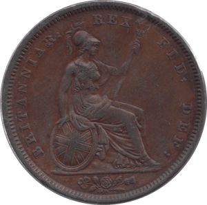 1834 PENNY ( GVF ) - Penny - Cambridgeshire Coins