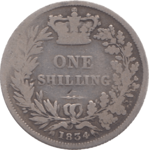 1834 SHILLING ( FAIR ) 13 - Shilling - Cambridgeshire Coins