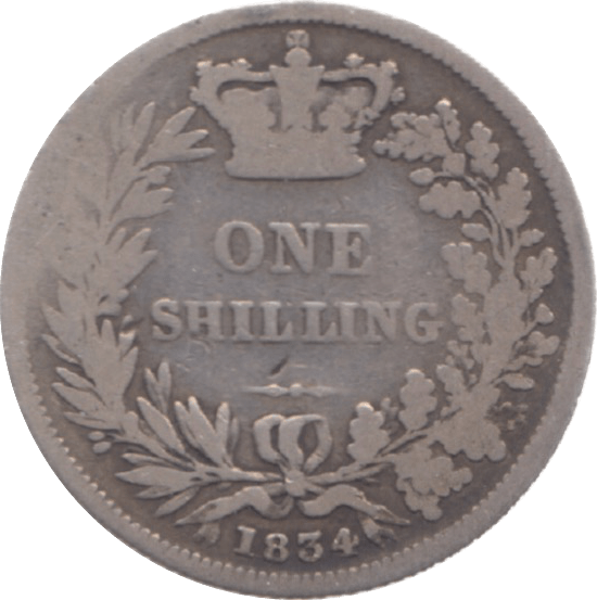 1834 SHILLING ( FAIR ) 13 - Shilling - Cambridgeshire Coins