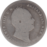 1834 SHILLING ( FAIR ) 13 - Shilling - Cambridgeshire Coins