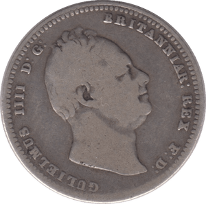 1834 SHILLING ( FINE ) - Shilling - Cambridgeshire Coins