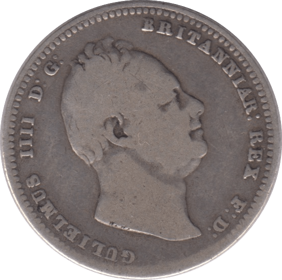 1834 SHILLING ( FINE ) - Shilling - Cambridgeshire Coins