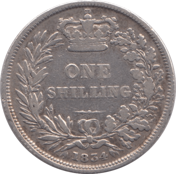 1834 SHILLING ( FINE ) - Shilling - Cambridgeshire Coins