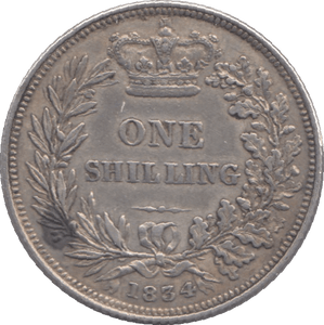 1834 SHILLING ( GVF ) - Shilling - Cambridgeshire Coins