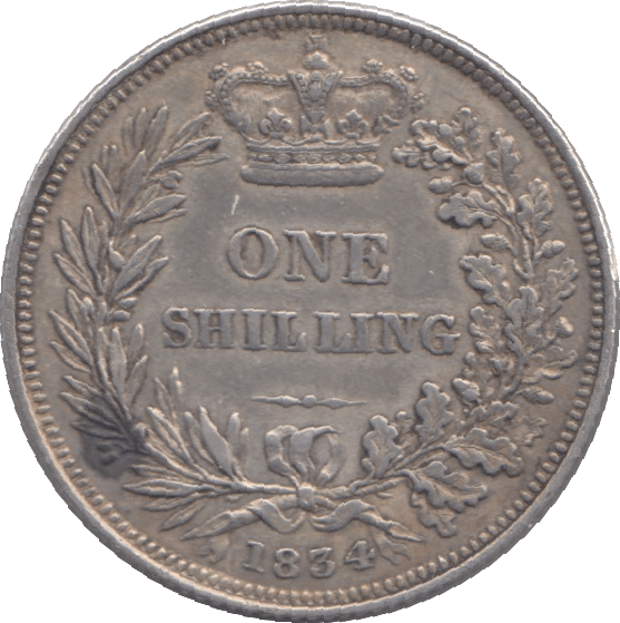 1834 SHILLING ( GVF ) - Shilling - Cambridgeshire Coins