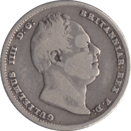 1834 SIXPENCE ( FINE ) - Sixpence - Cambridgeshire Coins