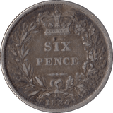 1834 SIXPENCE ( FINE ) - Sixpence - Cambridgeshire Coins