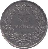 1834 SIXPENCE ( GVF ) 6 - Sixpence - Cambridgeshire Coins