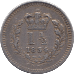 1834 THREE HALFPENCE ( GVF ) - Cambridgeshire Coins