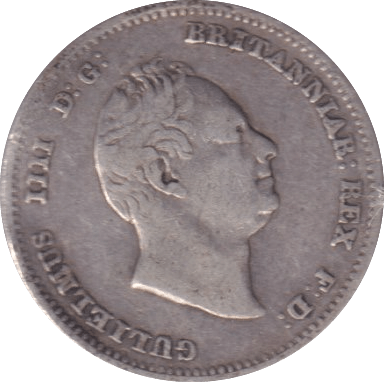 1834 THREEPENCE ( GF ) - Threepence - Cambridgeshire Coins