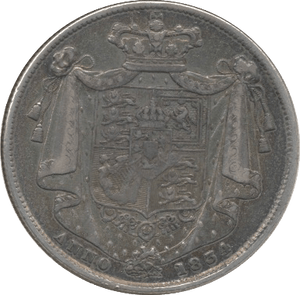 1834 HALFCROWN ( GVF ) - HALFCROWN - Cambridgeshire Coins
