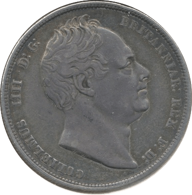 1834 HALFCROWN ( GVF ) - HALFCROWN - Cambridgeshire Coins