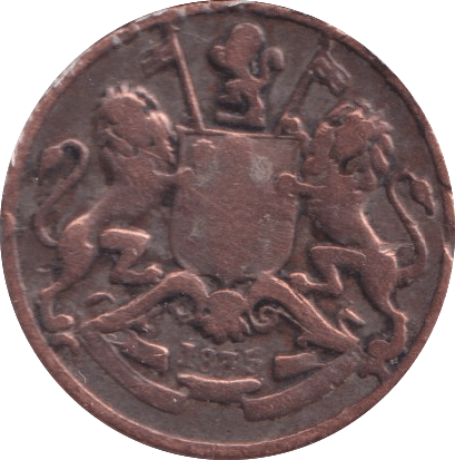 1835 1/12 ANNA INDIA - WORLD COINS - Cambridgeshire Coins